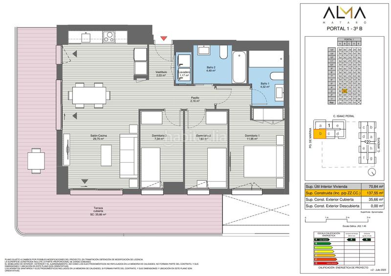 Foto d700ebd4-16d4-4769-bddd-827bd5fa6b76. Appartement 133m<sup>2</sup> dans El Rengle Mataró