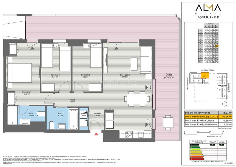Foto 40afe1e1-40de-4d55-a610-97bb19479b36. Appartement 149m<sup>2</sup> dans El Rengle Mataró
