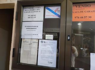 Aparcament cotxe en Ciudad Jardn - Parque Roma. Boxplaza de garaje en venta en zaragoza