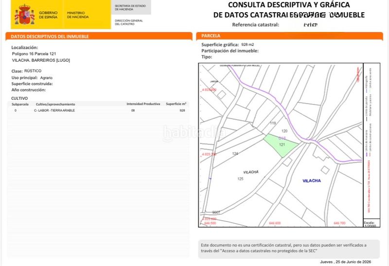 Foto 9288acb0-5141-4015-9d94-a9c526c49d5e. Terreny residencial a Ribadeo