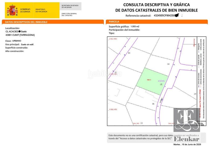 Foto 53533c94-c0ed-42e9-abc7-7cd79317b8aa. Finca rústica a Cunit residencial Cunit