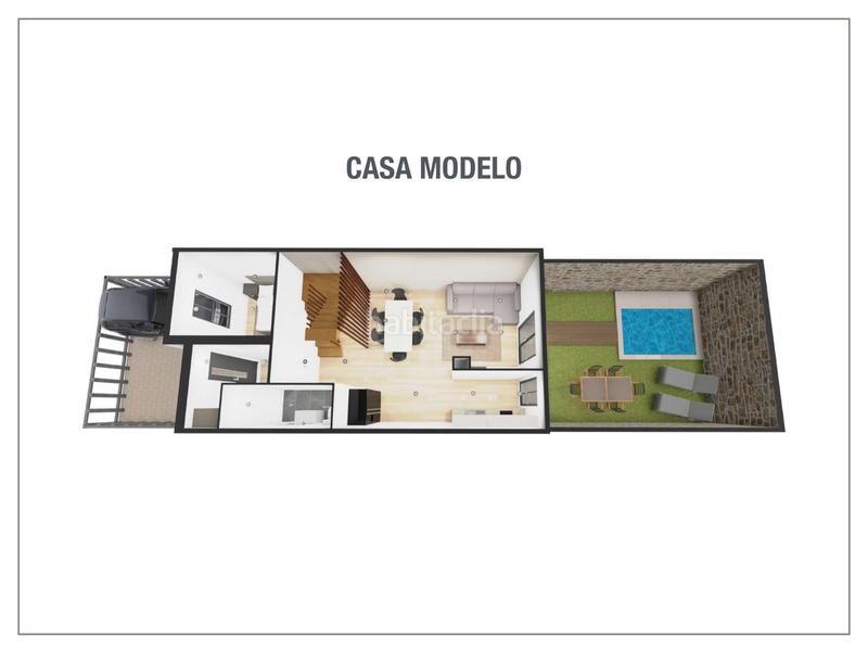 Foto a2448f1b-ba4d-4058-8a8d-06d9aec48094. Casa a schiera in calle ribera d'ebre 16 in El Tancat-Mas d´en Gual Vendrell (El)