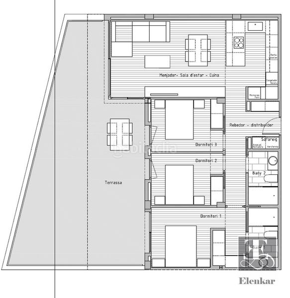 Foto a3671acb-3c3e-4f36-8c60-5efab2e988b5. Appartamento con riscaldamento piscina in Cunit residencial Cunit