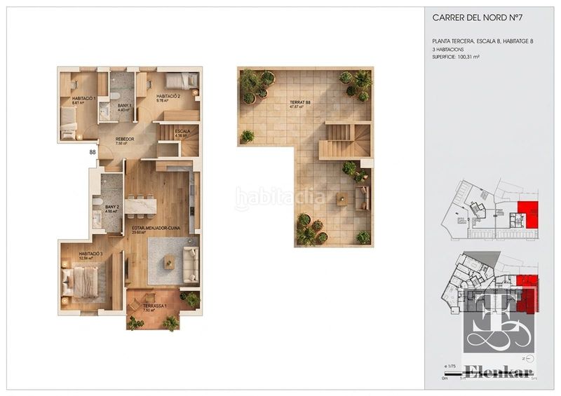Foto 73b15d37-633a-44ce-a181-83b01eabaf2e. Duplex con riscaldamento in Centre Torredembarra