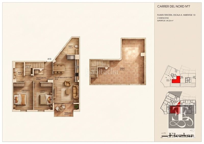 Foto 50ac8997-91b1-416a-8fcd-375c7d45d495. Dúplex amb calefacció a Centre Torredembarra