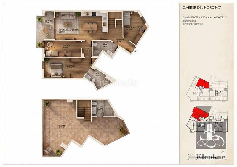 Foto 874c58fe-9b6f-4aa4-844b-54b8eb7ebebb. Dúplex amb calefacció a Centre Torredembarra