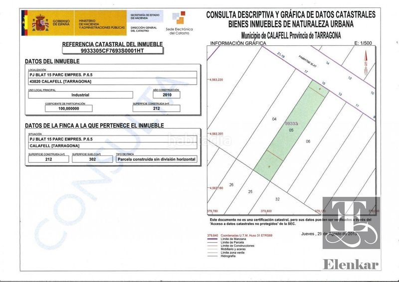 Foto f5a8fb5d-4e4a-476a-812e-3ab5f5663c29. Nau industrial a Mas romeu Calafell