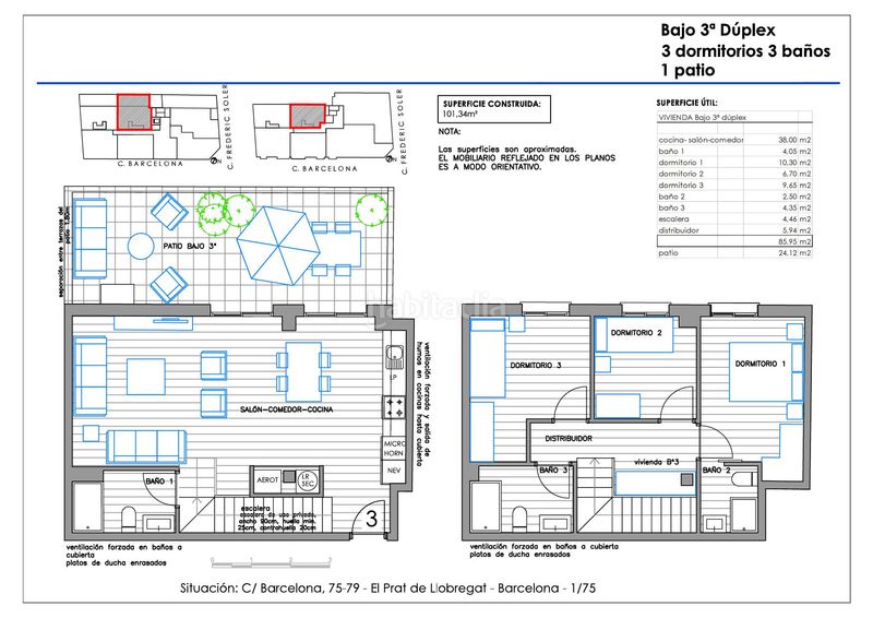 Foto 8bfbcc06-2b8e-4cbe-87b5-19c2c6bde865. Duplex with heating pool in Estruch-Eixample Prat de Llobregat (El)