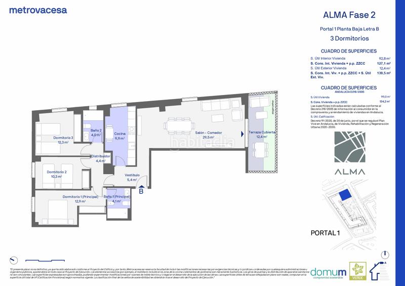 Foto d365364e-4940-4b43-954d-5518bd6cd35e. Pis 141m<sup>2</sup> a parcela pr. sector ar "cuartel de los mondragones" (Granada) a Granada