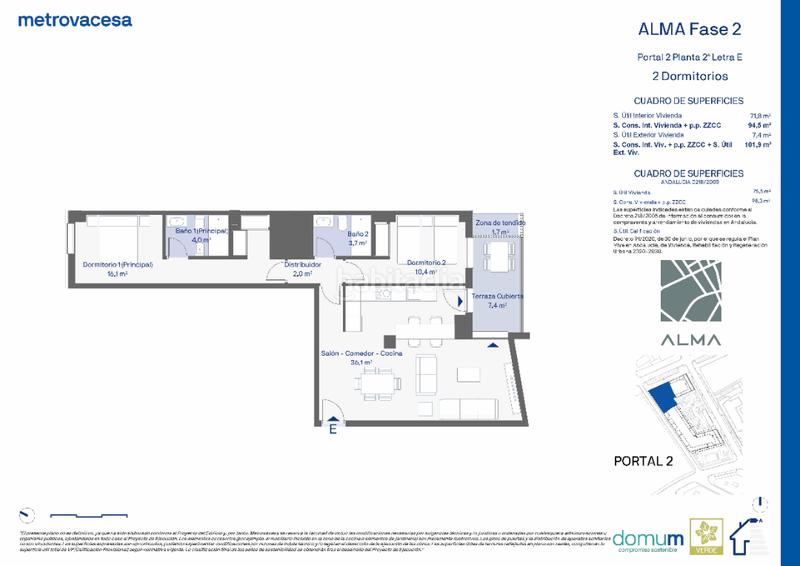 Foto 17bdd421-a032-469d-89e0-53246ff1277c. Flat 102m<sup>2</sup> in parcela pr. sector ar "cuartel de los mondragones" (Granada) in Granada
