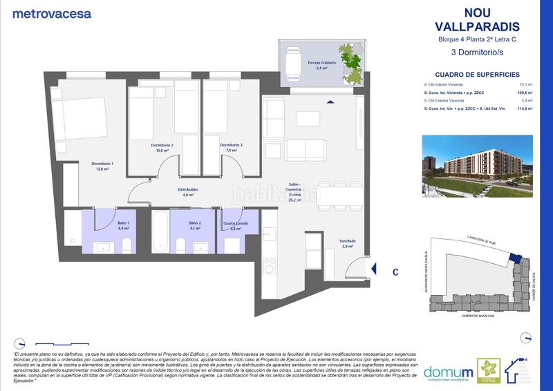 Foto b3e39d00-4d52-4530-9ad3-658701179dd7. Pis 115m<sup>2</sup> a carretera de rubi a Segle XX Terrassa