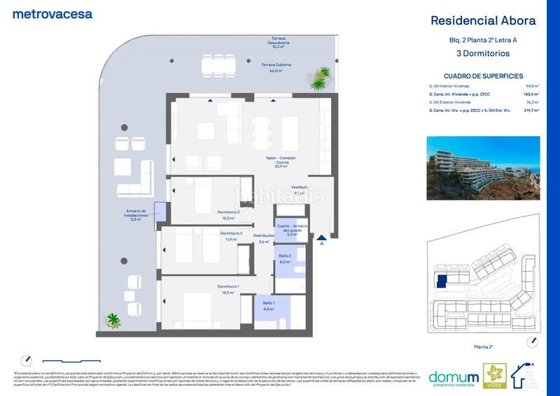 Foto 65afd5de-c719-4e49-bda4-057b74d5fb86. Flat 224m<sup>2</sup> in Adeje (Adeje tenerife) in Callao Salvaje - Playa Paraíso Adeje