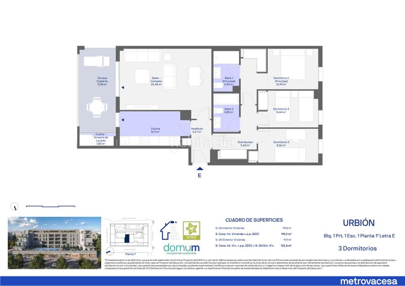 Foto 47fd51c8-d545-49ff-83f3-73965e873ef6. Appartamento 123m<sup>2</sup> in palmas altas parcela r. in Bellavista Sevilla