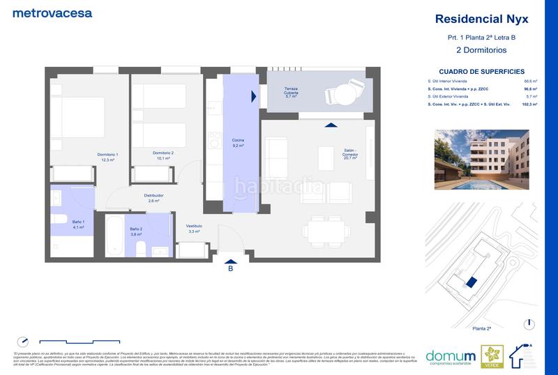 Foto 0210e15e-5de3-471a-8cf2-f4dfda3554e2. Etagenwohnung 103m<sup>2</sup> in parcela rbb vaqueros la estrecha in Oviedo