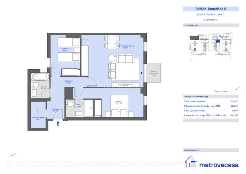 Foto 651fdee8-b91a-453f-a64f-e9690687afce. Piso 86m<sup>2</sup> en pimentero esquina prolongación calle tulipán en Palmas de Gran Canaria (Las)