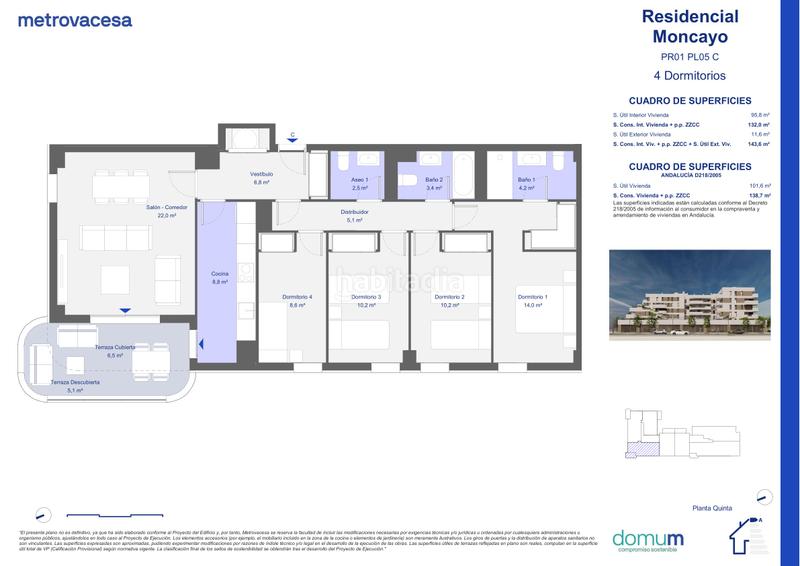 Foto a91322a0-1483-4075-9596-7df24737d6e0. Àtic 158m<sup>2</sup> a rodas 11 a Bellavista Sevilla