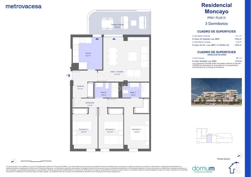 Foto 554380dd-c101-4bdb-9b24-a34550599e1a. Attico 137m<sup>2</sup> in rodas 11 in Bellavista Sevilla