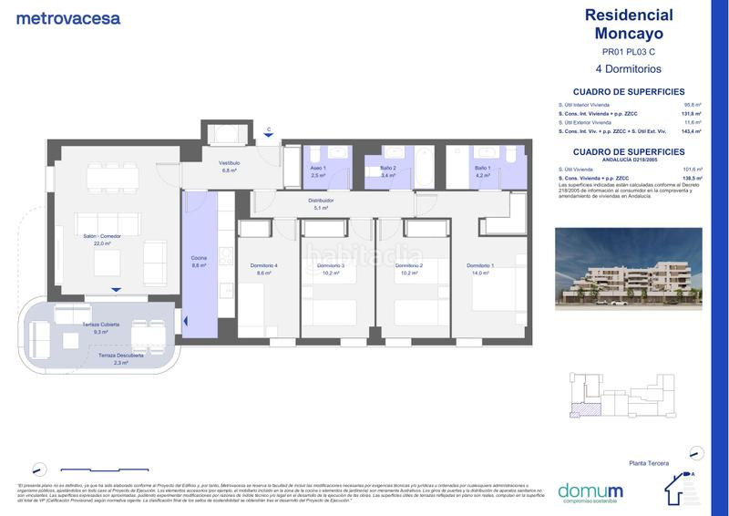 Foto 224a1031-5851-42fa-b14c-769c780fcc43. Piso 158m<sup>2</sup> en rodas 11 en Bellavista Sevilla