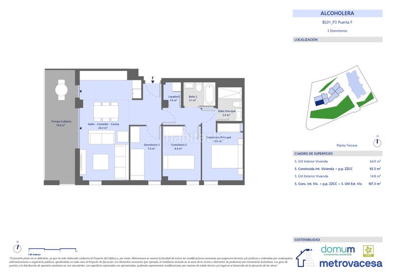 Foto 71d6311c-ffa7-4706-82fa-f1e695090ee1. Appartement 83m<sup>2</sup> dans de santpedor 28-38 dans Carretera de Vic - Remei Manresa
