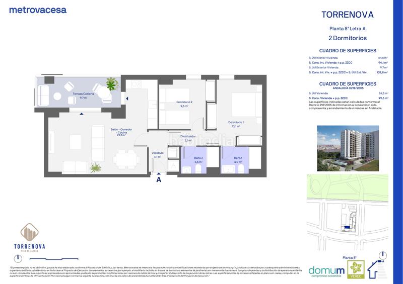 Foto 9fc004cf-fb0b-4912-9008-84690bed9c11. Appartement 102m<sup>2</sup> dans cruz del campo dans San Pablo Sevilla