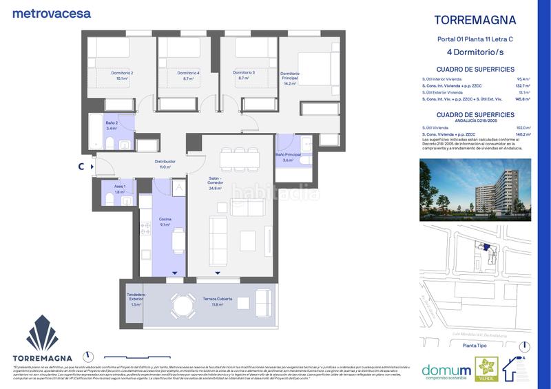 Foto dad169f7-b306-4f5e-a952-a154c827da53. Pis 147m<sup>2</sup> a cruz del campo a Santa Clara Sevilla