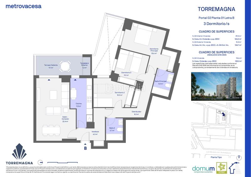 Foto 0f009367-4c4e-47c1-a792-d0d3e90503d4. Appartement 136m<sup>2</sup> dans cruz del campo dans Santa Clara Sevilla