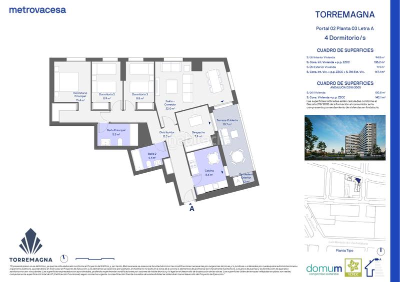 Foto 6f0464d3-3f1a-4bad-ab5f-a73924f040d2. Pis 148m<sup>2</sup> a cruz del campo a Santa Clara Sevilla