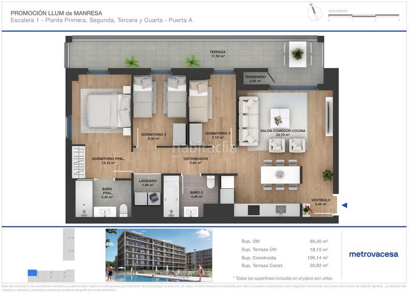 Foto dc8a3a1e-7e45-4675-b05c-b5bb9c496caa. Appartement 121m<sup>2</sup> dans concòrdia dans bases de Manresa - carretera de santpedor Manresa