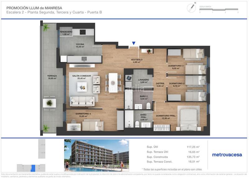 Foto f0527cee-b92d-45dd-8085-f7be61293e1f. Pis 121m<sup>2</sup> a concòrdia a bases de Manresa - carretera de santpedor Manresa
