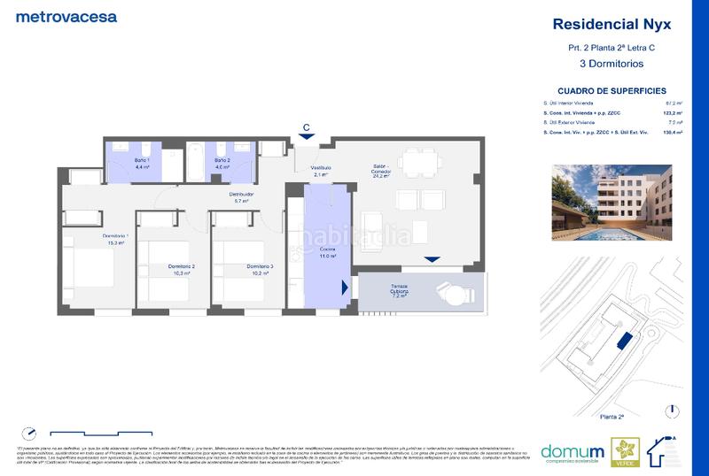 Foto bfef6d32-3fe4-4228-be98-e1bafc907d29. Appartement 131m<sup>2</sup> dans parcela rbb vaqueros la estrecha dans Oviedo