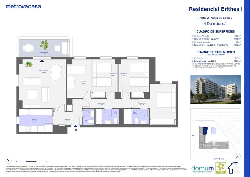 Foto faa2e411-0a4e-40f4-97d2-b4d63bccfb3d. Appartement 141m<sup>2</sup> dans josé rodríguez de la borbolla s/n dans Dos Hermanas