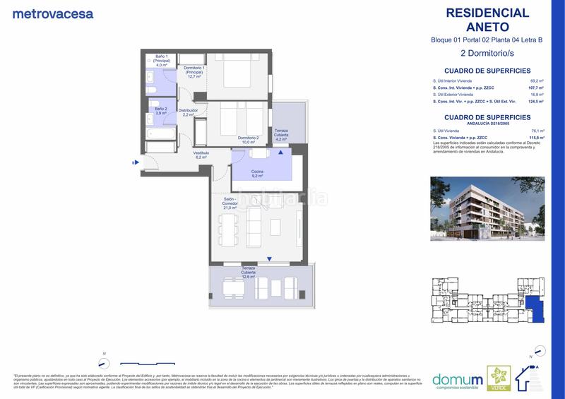 Foto fc271bee-7316-4e13-b71d-1906692e8e83. Piso 126m<sup>2</sup> en palmas altas en Bellavista Sevilla