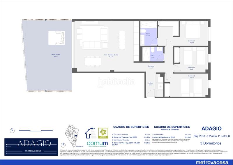 Foto a2f9e976-b998-4c8e-846e-09d437c94e5a. Appartamento 133m<sup>2</sup> in islas bermudas in Cancelada Estepona