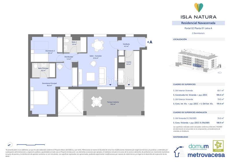 Foto 1b1afb78-61e4-46a4-b952-6aeb26884511. Appartement 121m<sup>2</sup> dans parcela r. del supdbp palmas altas. calle rodas. Sevilla dans Sevilla