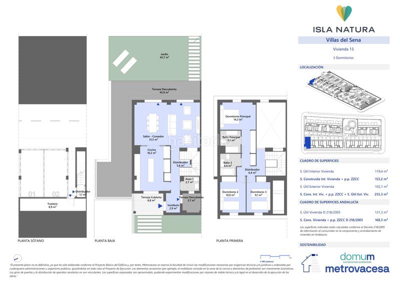 Foto 1e148b44-40a2-46e7-ba76-33aa877a2727. Chalet 216m<sup>2</sup> en palmas altas. Sevilla. parcela r. sector susdbp en Sevilla