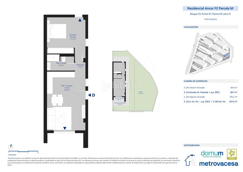 Foto 7e98d9ae-7b26-4bab-b9d1-7b7dbda7bb0c. Pis 102m<sup>2</sup> a ocira parcela m a Arico
