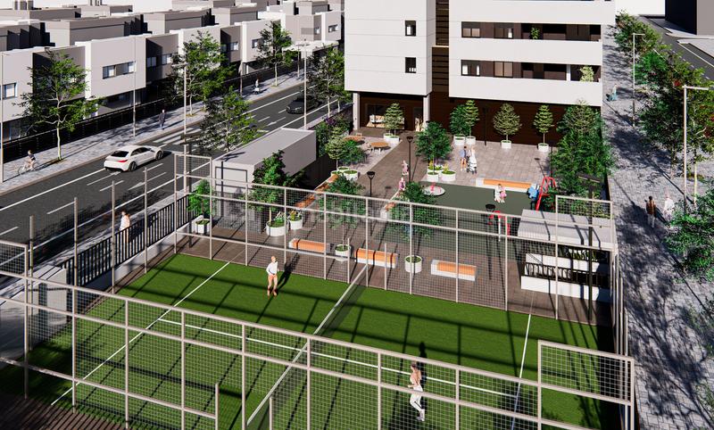 Foto 2d4ddba1-57c9-4297-8e55-cf6c4add4953. Flat 69m<sup>2</sup> in parcelas r'. y r'. del susdbp. palmas altas in Sevilla