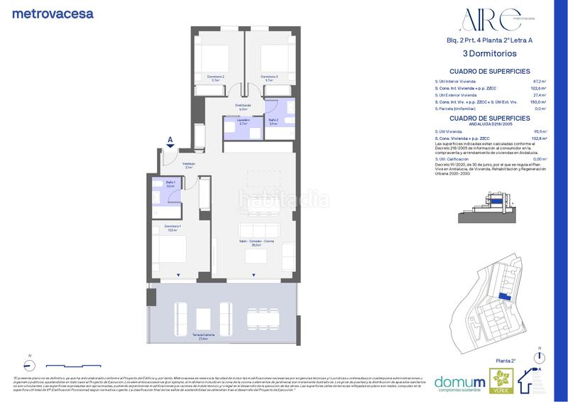 Foto a9b9e506-642c-4735-88f2-2ca4660d74ee. Appartement 152m<sup>2</sup> dans padre luis garcia cerezo dans Cancelada Estepona