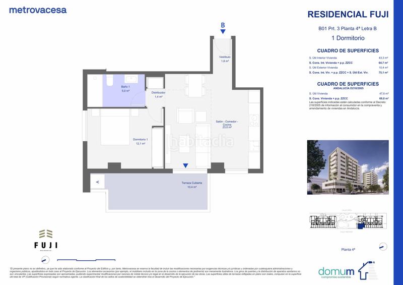 Foto 5904d8e4-8883-4956-aa2a-cdc9c561feed. Piso 77m<sup>2</sup> en susdbp palmas altas sur en Bellavista Sevilla