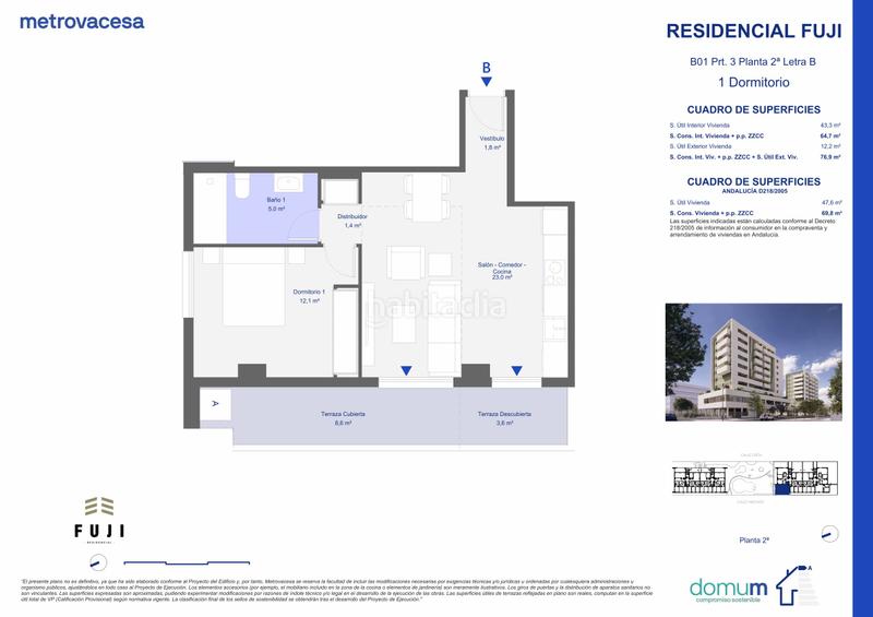 Foto 281fd773-4d1c-4cea-bef4-c4e91a41d6b6. Appartamento 78m<sup>2</sup> in susdbp palmas altas sur in Bellavista Sevilla