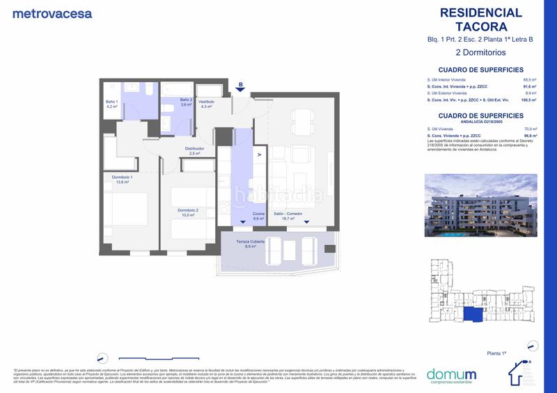 Foto c45cbe5a-6065-4f50-ba25-d5c406969e81. Piso 101m<sup>2</sup> en susdbp palmas altas sur en Bellavista Sevilla