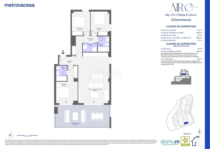 Foto b0edd717-fdde-439b-8ed9-c9f9f1303b94. Appartement 133m<sup>2</sup> dans padre luis garcia cerezo dans Cancelada Estepona