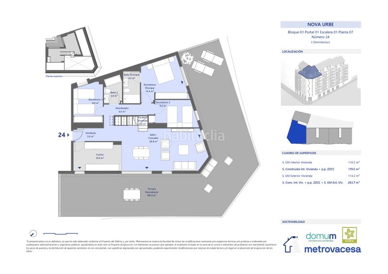 Foto 552e7e48-0f63-4c56-98c2-da999afec06d. Àtic 293m<sup>2</sup> a avenida de constitucion a Torrefiel Valencia