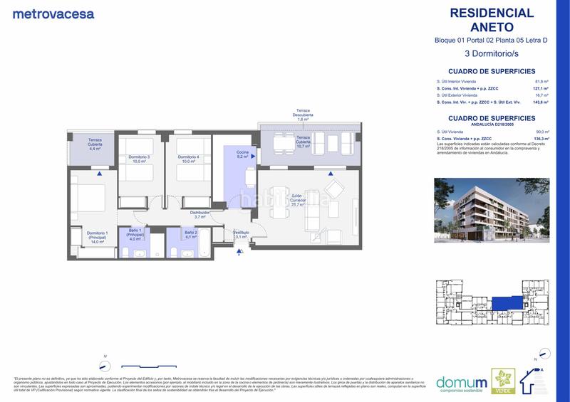 Foto 218d4676-24c7-4cf3-b9df-e29380151f6c. Appartamento 145m<sup>2</sup> in palmas altas in Bellavista Sevilla