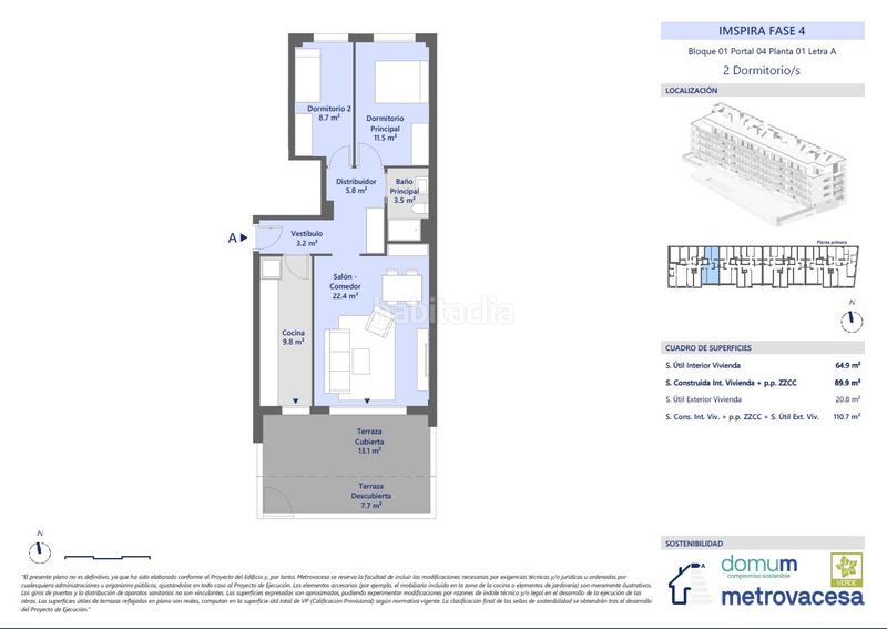 Foto 0cb55551-e7fd-4fae-813a-f42108df2102. Piano terra 113m<sup>2</sup> in c/carrasco i fomriguera 8 in La Bordeta Lleida