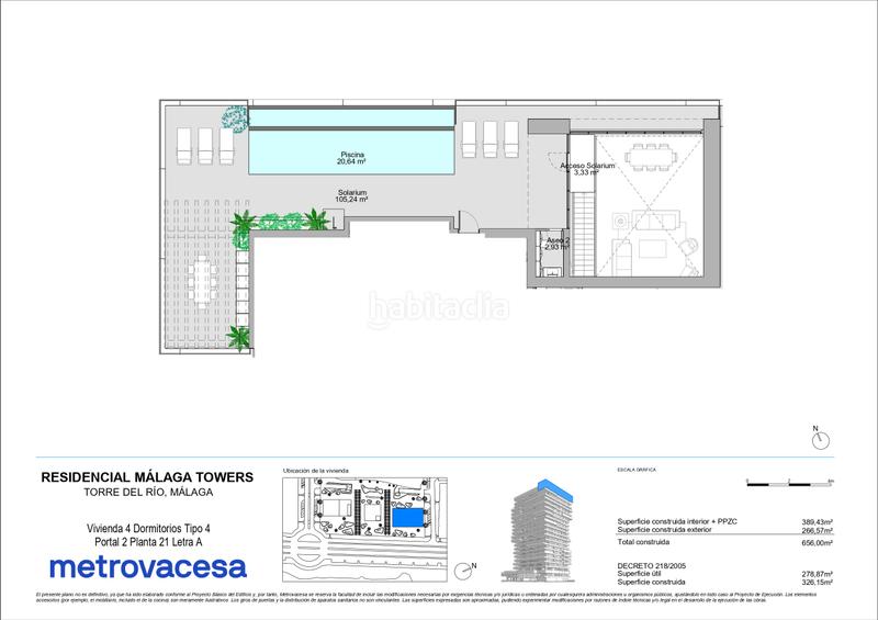 Foto 19818ad3-de29-46cc-ab1b-a9481ce37fd0. Appartement 389m<sup>2</sup> dans pacífico 154 dans Martín Carpena - Torre del Río Málaga