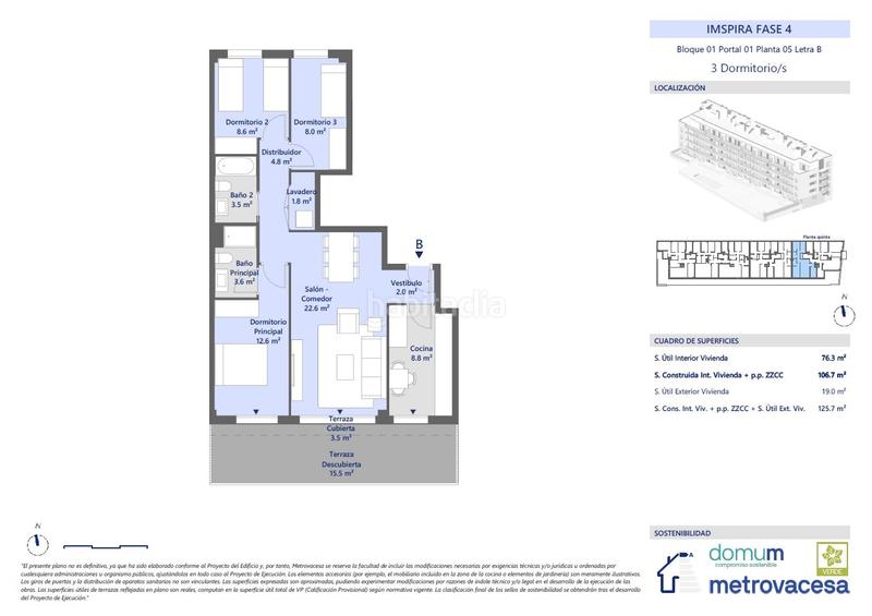 Foto fa2f93e4-ecc2-4e0a-a14a-b94f813929e0. Ático 126m<sup>2</sup> en c/carrasco i fomriguera 8 en La Bordeta Lleida
