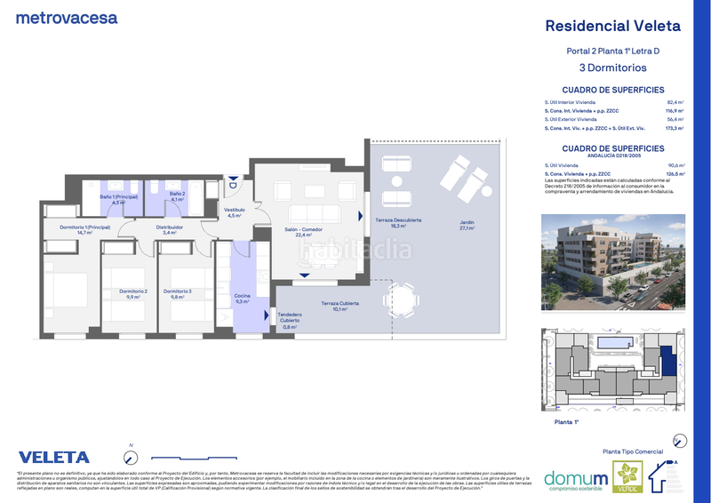 Foto d8ea797e-d259-4c5d-a002-6c5175cf2775. Appartement 157m<sup>2</sup> dans r. palmas altas. isla natura dans Bellavista Sevilla