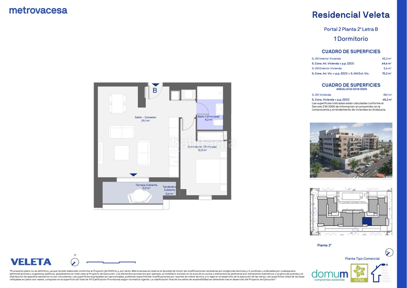 Foto d51dae6c-f7a5-4a89-909f-c6393e9ce4f9. Piso 77m<sup>2</sup> en r. palmas altas. isla natura en Bellavista Sevilla
