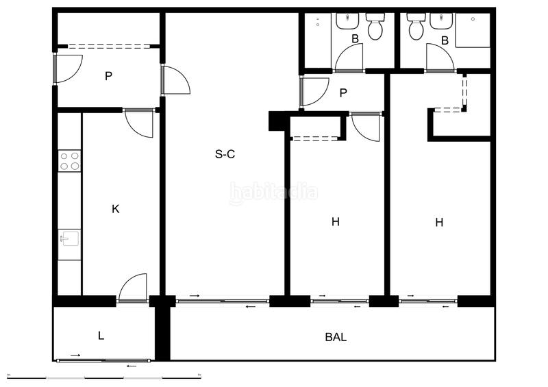 Foto c68cecd2-db18-4b71-ae8e-201cff562a73. Flat with parking pool in Sector B Boadilla del Monte